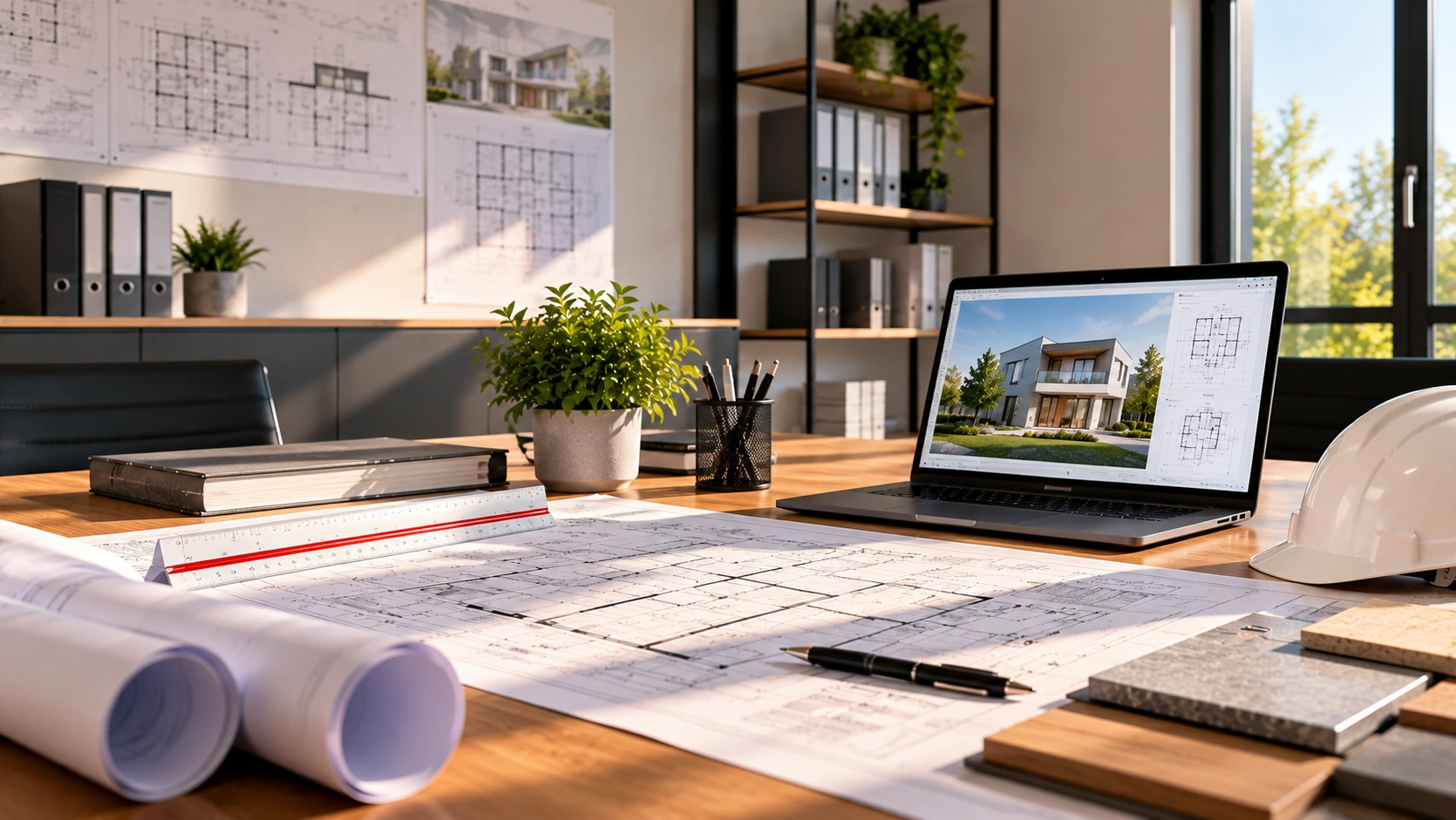 Schweizer Architektur und Baufotografie als Symbolbild für Planung & Baumanagement